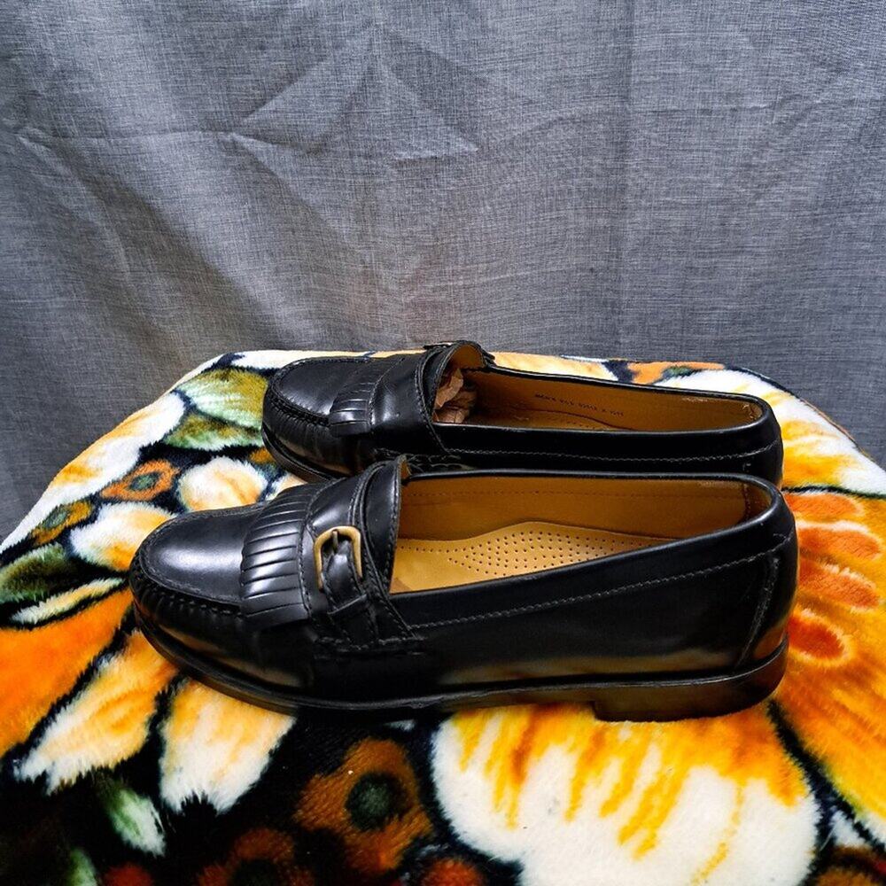 %Cole Haan Loafer with Fringe and Buckle Men's 9.5 E / D6
